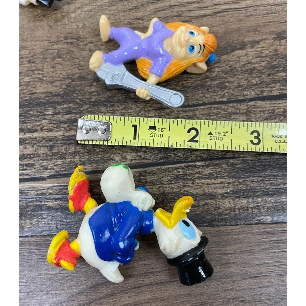 Vintage Kellogg's Disney Afternoon PVC Figures Duck Tales Rescue Rangers